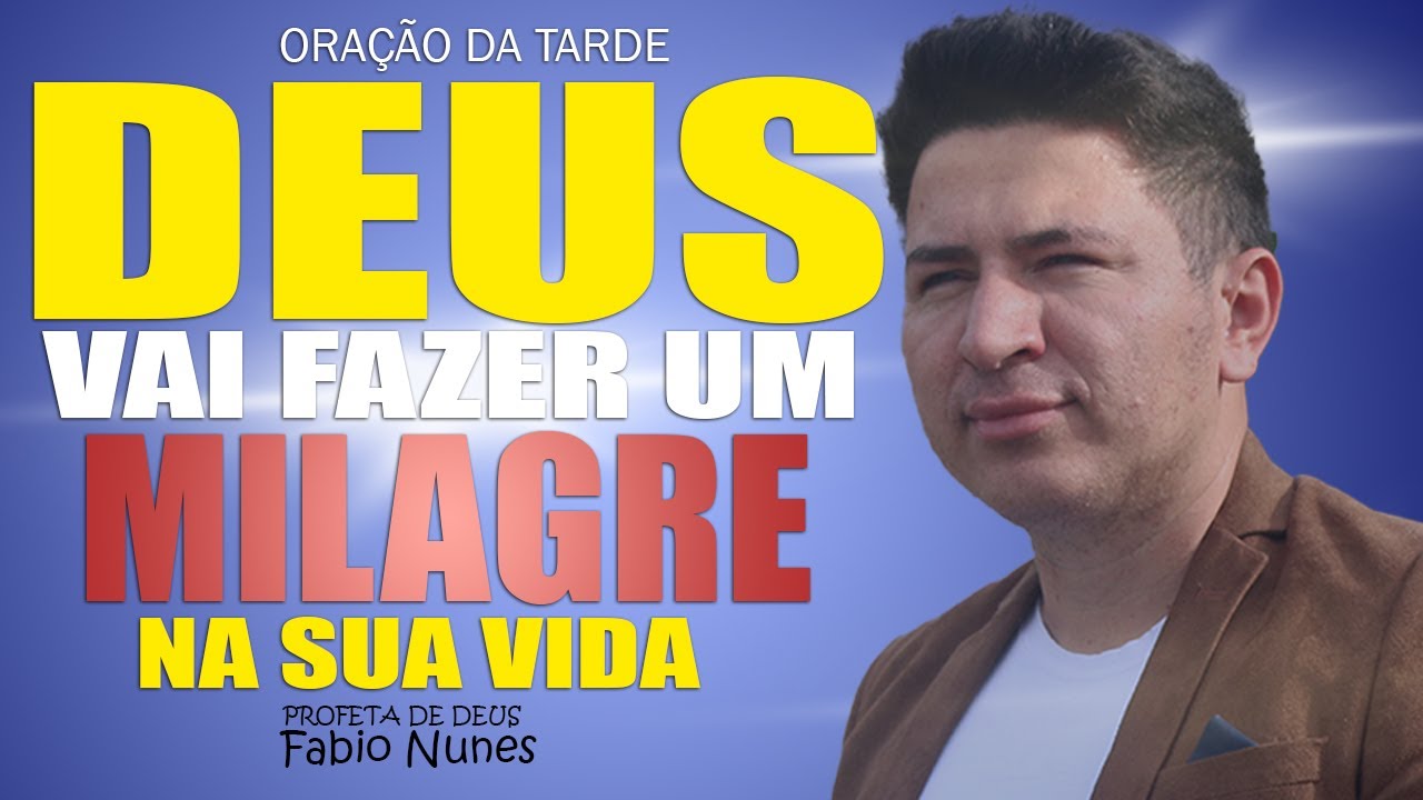 Deus está tirando toda Pedra de Tropeço do Seu Caminho I Oração Da Tarde