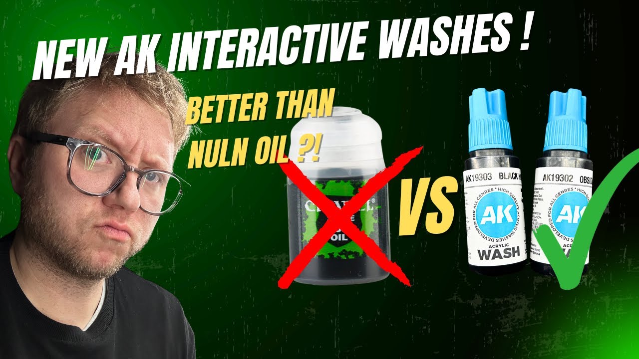👉 Are These the BEST Acrylic Washes? AK Interactive Full Wash Set Tested