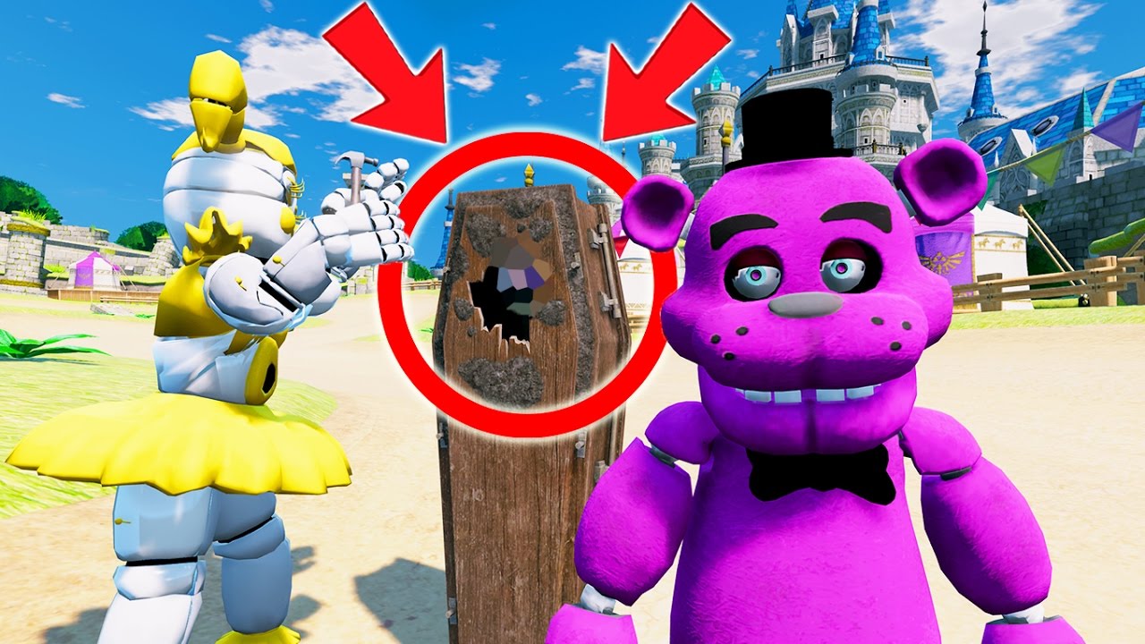 GUESS WHO GOLDEN BABY IS HIDING IN THE COFFIN! (GTA 5 Mods FNAF Funny Moments) RedHatter