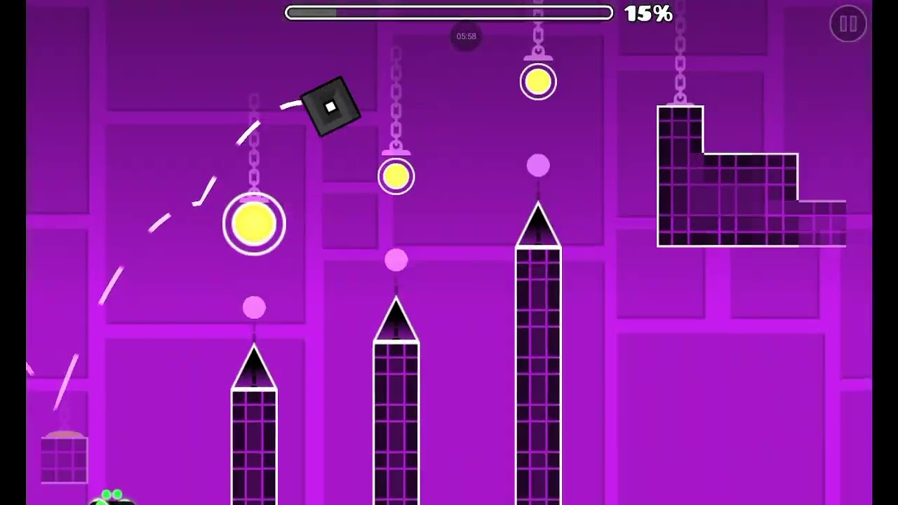 Я прошёл демон В Geometry Dash урааааа!