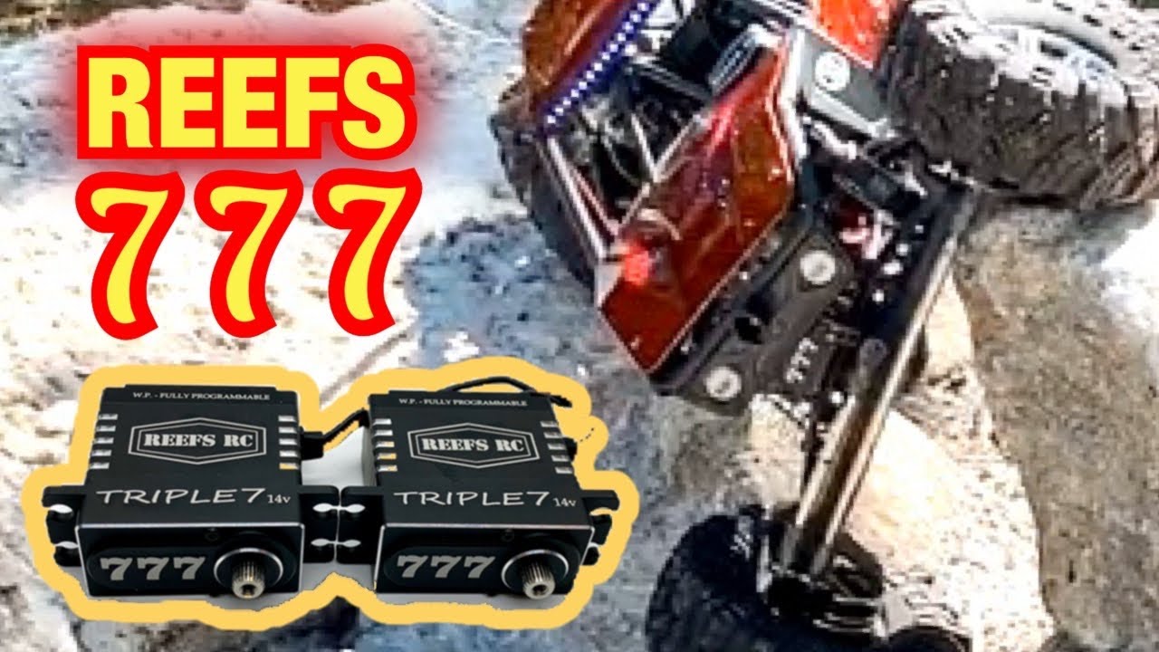 Reefs 777 Servos in the Capra!!