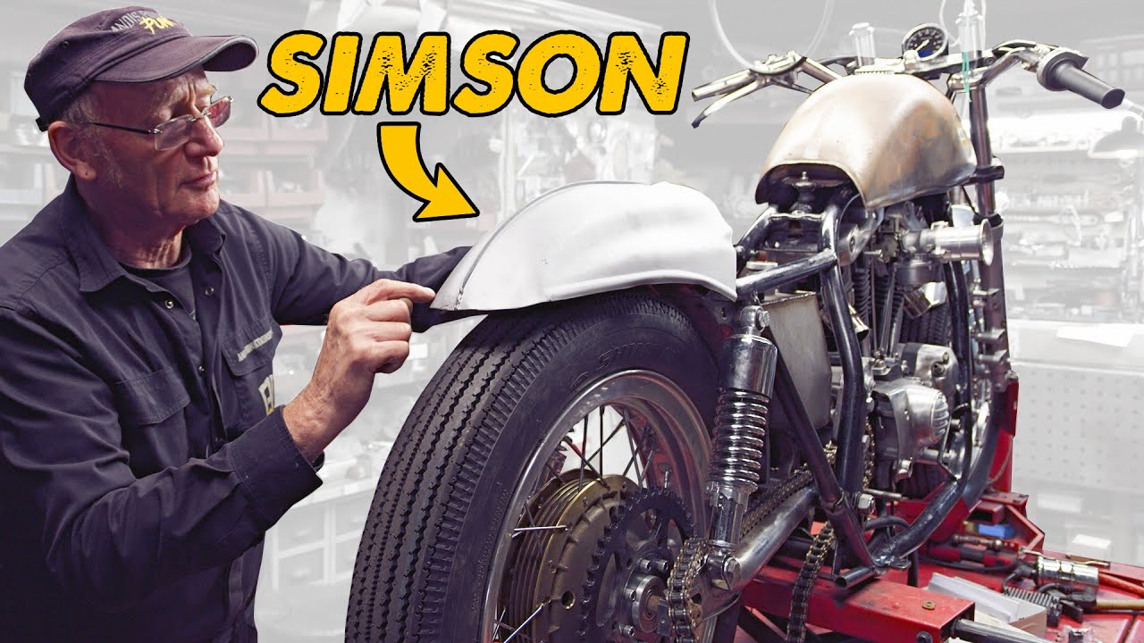 SIMSON - Teile an der Harley? | Kawa-Harley Sportsgirl | Andis Funktionspunk