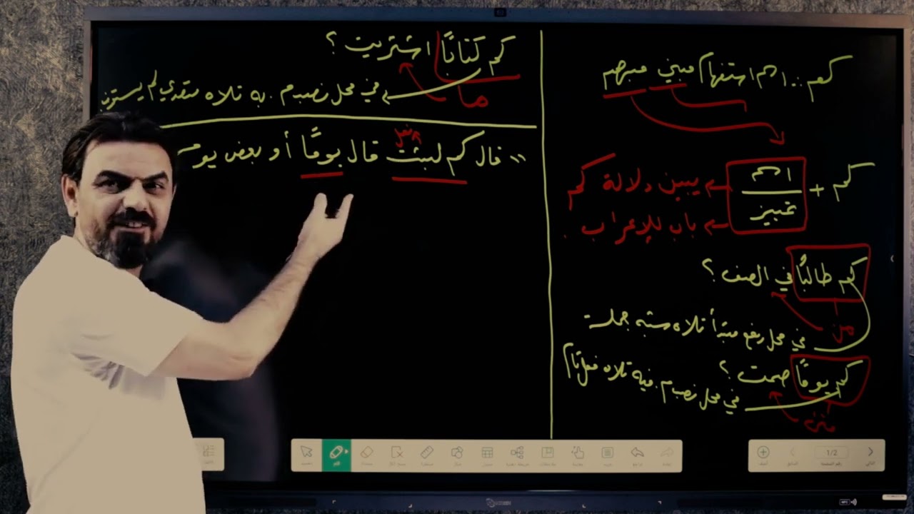 اعراب كم وانواعها