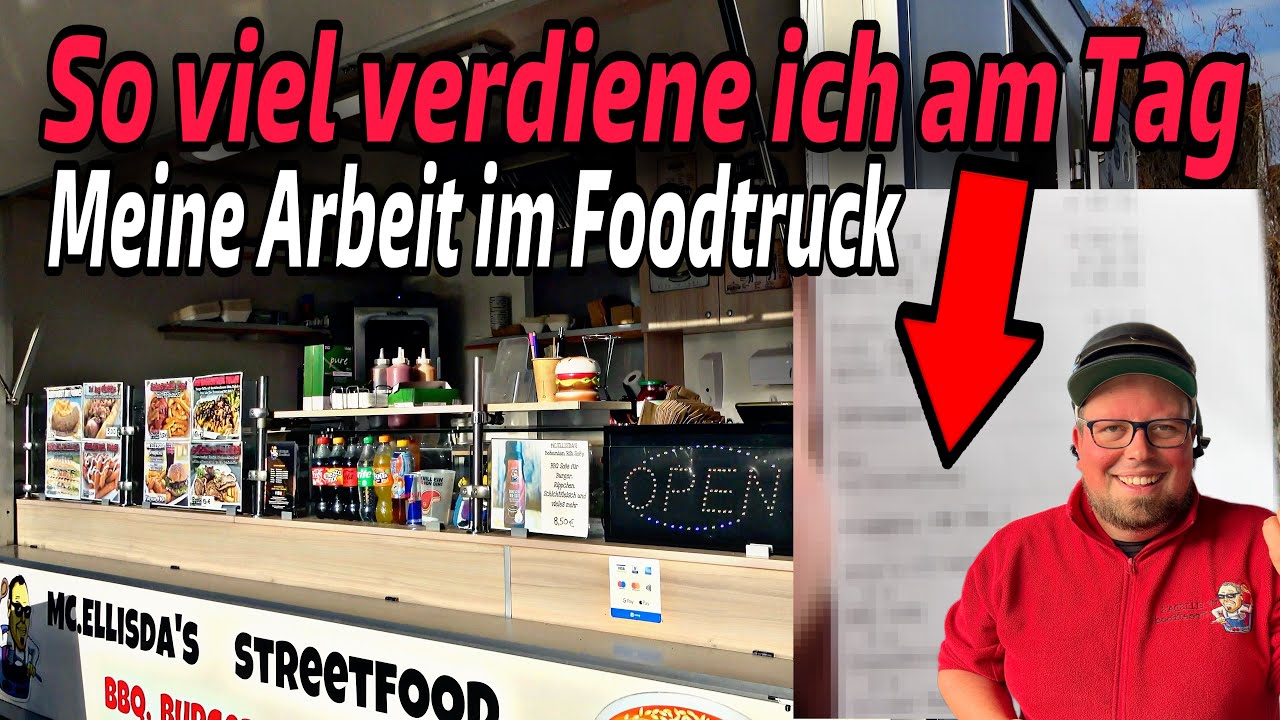 Ein Tag bei mir am Imbisswagen || so viel verdiene ich am Tag