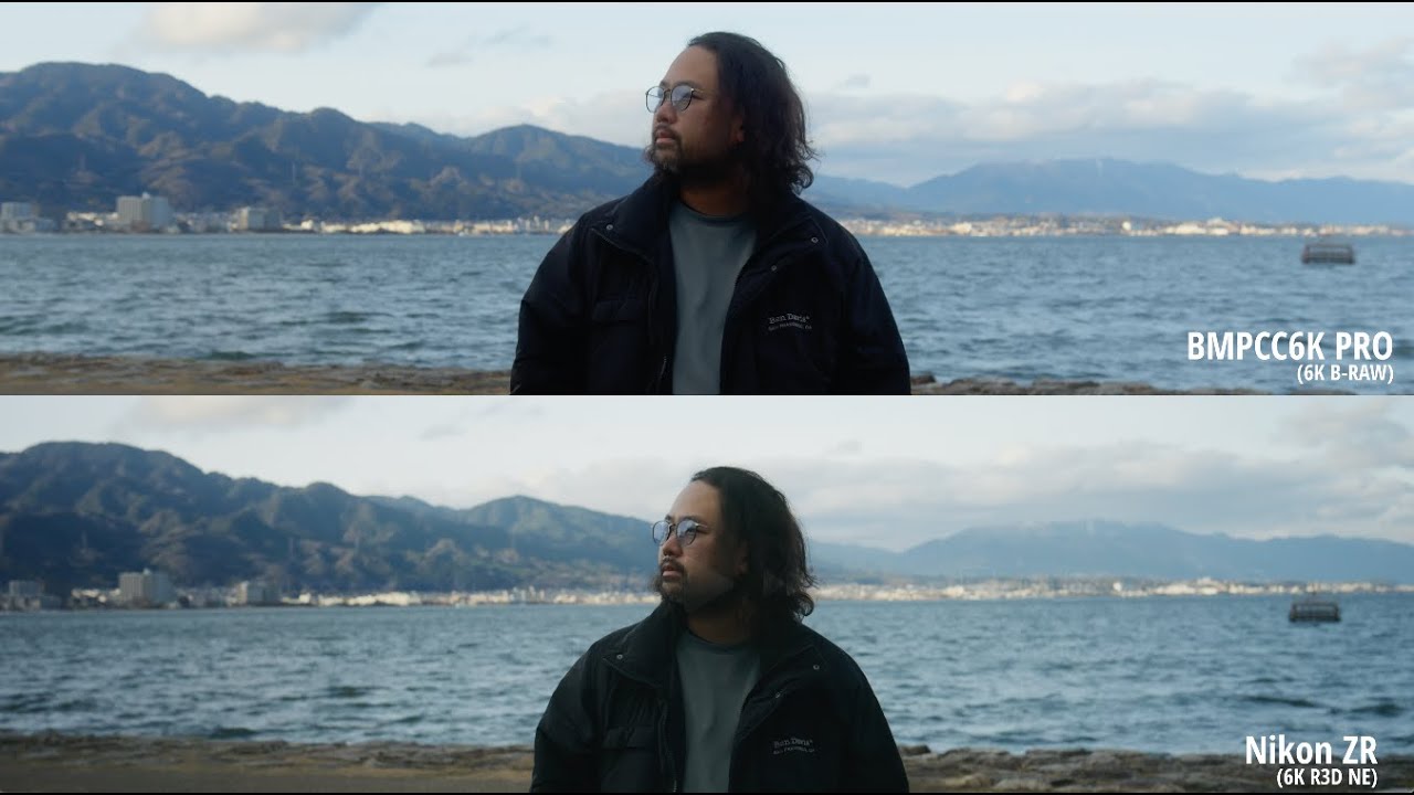 Nikon ZR & BMPCC 6K PRO comparison 比較映像