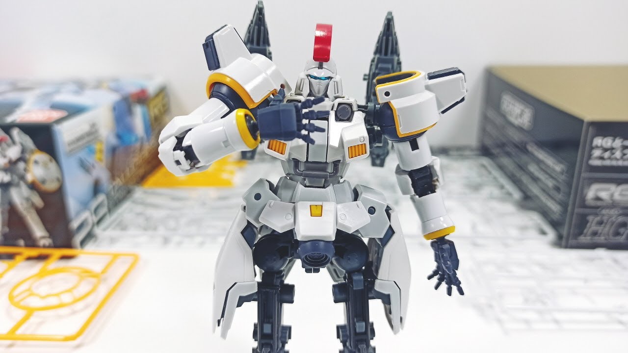 [Stop Motion Build] RG Tallgeese (RG トールギス 組み立て コマ撮り)