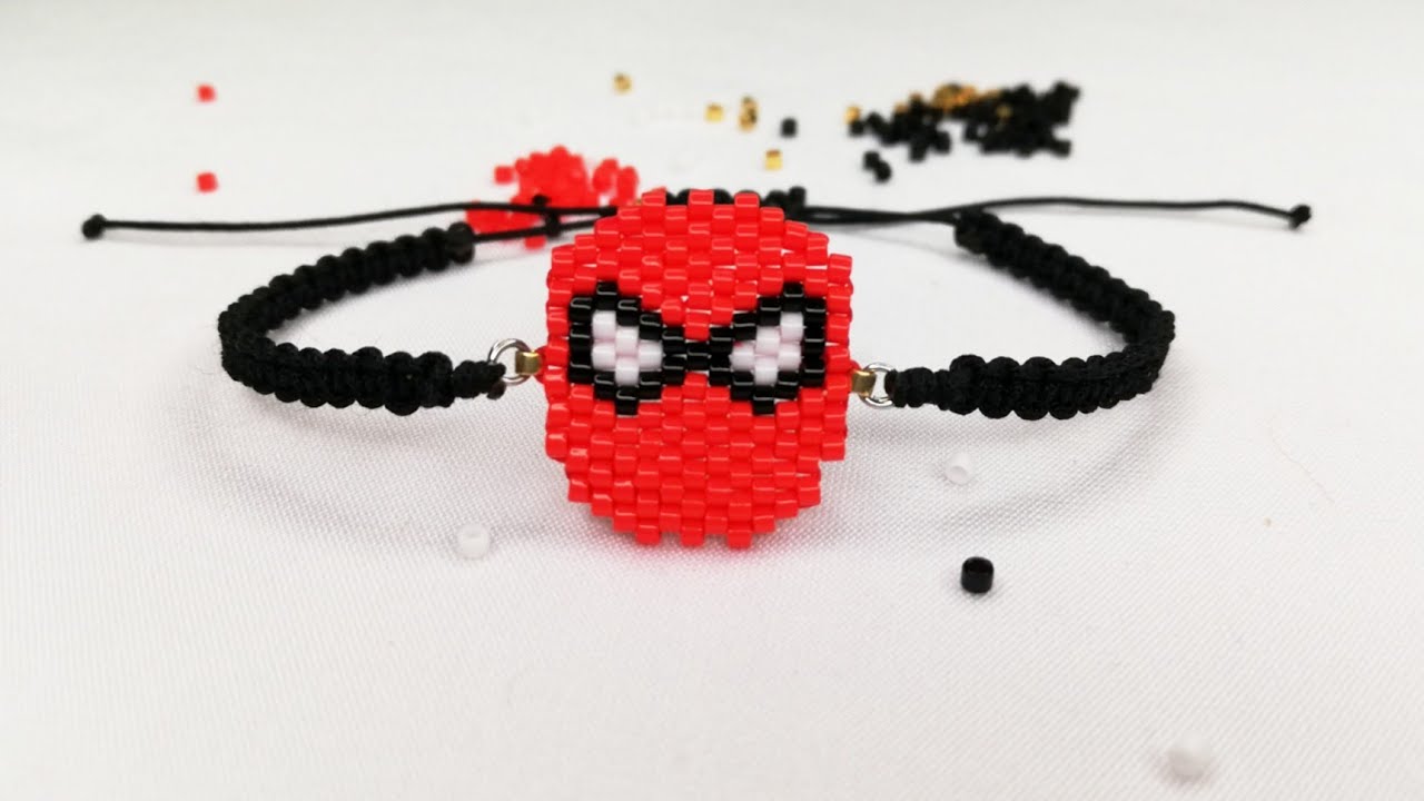 PULSERA DEL HOMBRE ARAÑA EN CHAQUIRA MIYUKI