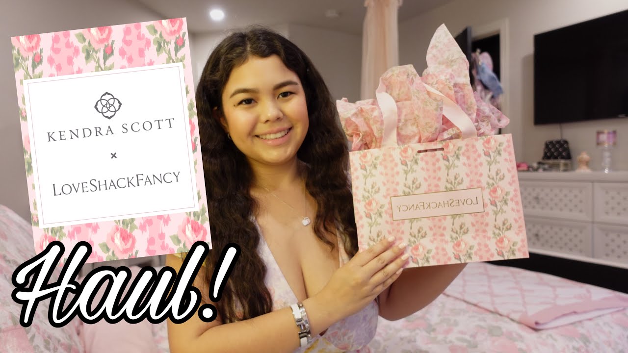 Kendra Scott x Loveshackfancy Haul!