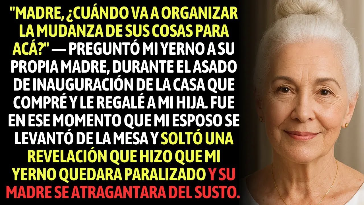 Madre, ¿Cuándo Va A Traer Sus Cosas — Preguntó Mi Yerno A Su Madre Durante La Inauguración De...