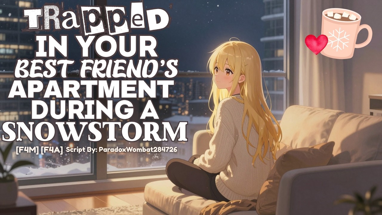 [F4M] [F4A] Trapped In Your Best Friend's Apartment During A Snowstorm