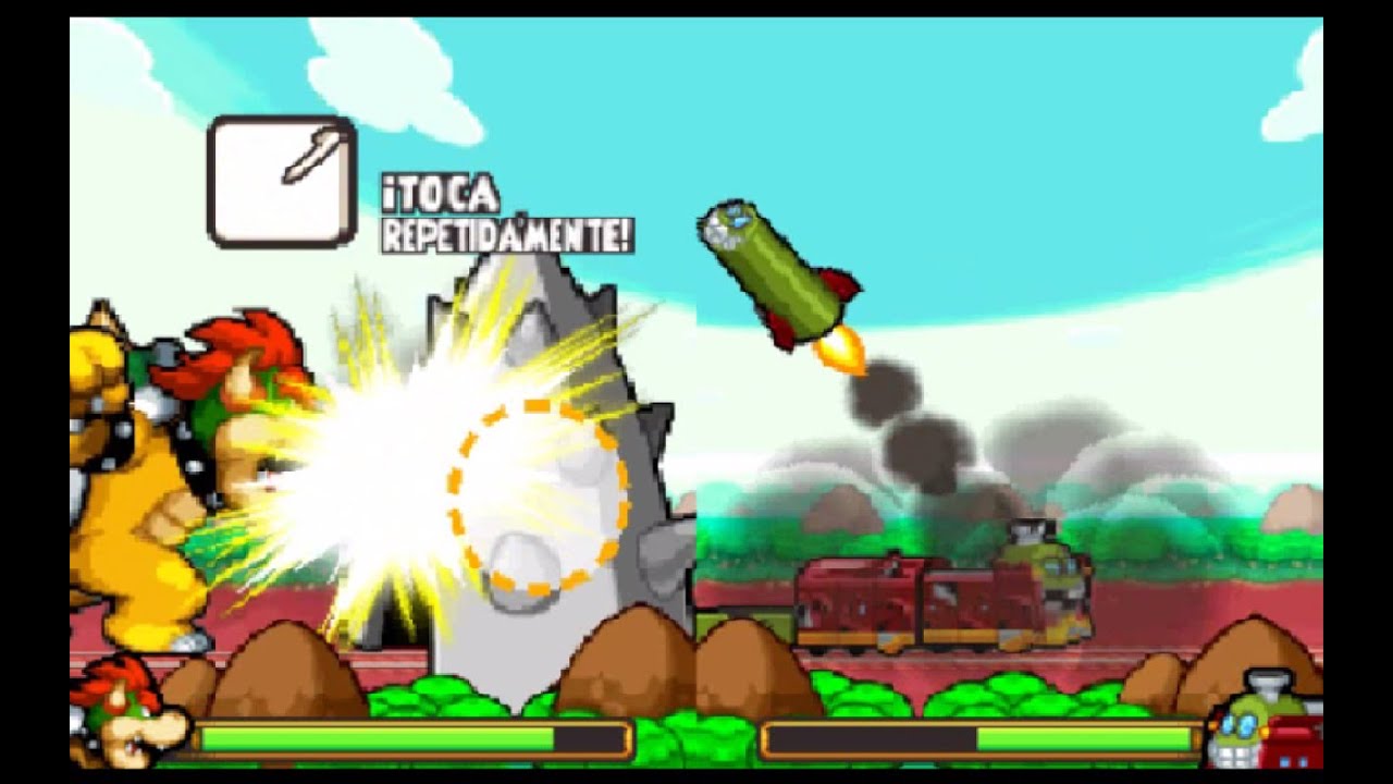 Mario & Luigi: Bowser's Inside Story Parte 41 (Todos a bordo del Fawful Express)