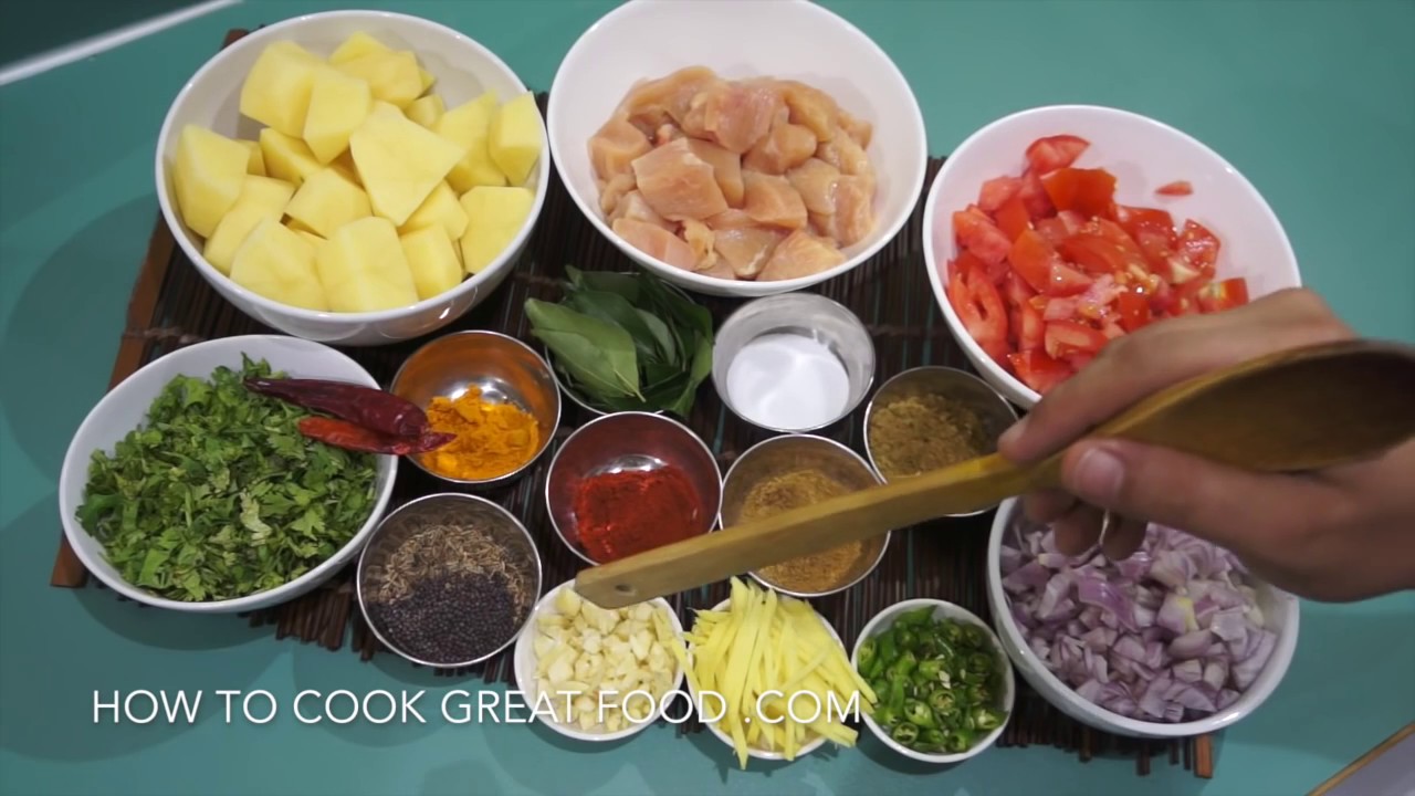 Chicken Potato Curry Recipe - Indian Easy Super Masala