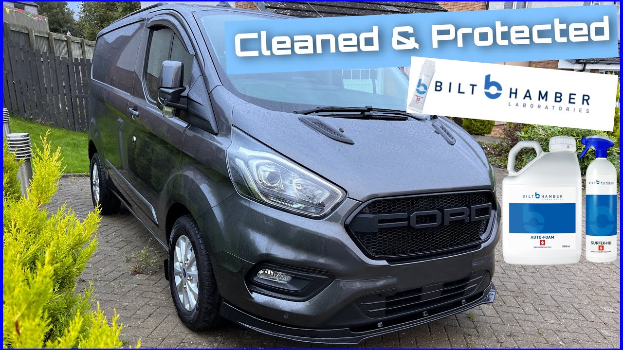 Bilt Hamber Total Clean & Protect Ford Transit Auto Foam Surfex HD Touch On #carcleaning #bilthamber