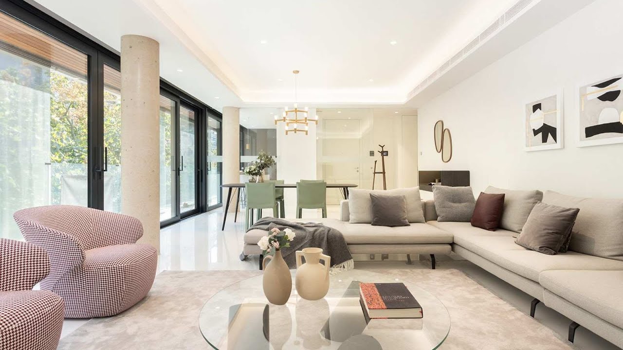 TOUR de un piso espectacular en venta en una promoción de obra nueva en Sant Gervasi, Barcelona