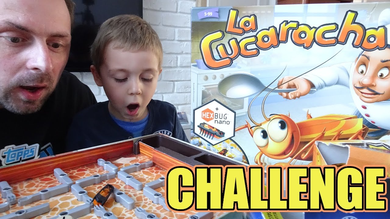 LA CUCARACHA CHALLENGE 🍴 Łapiemy karalucha 🍴 DrRadian vs Wiktorek