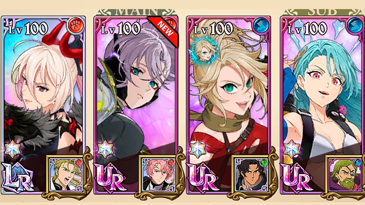 ESSE TIME É UM DESASTRE KKKKKKKKKKKKKKKKKKKKKKKKK NOVA MONO VERMELHA! - 7DS Grand Cross