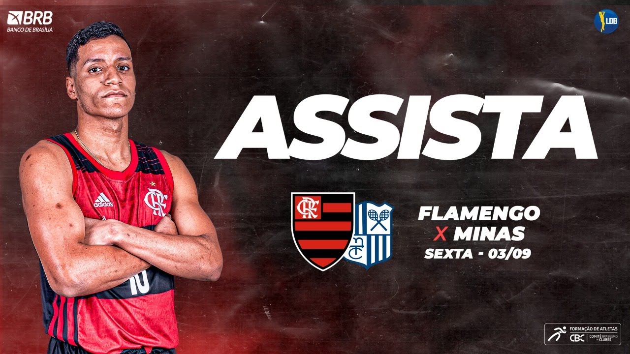 Flamengo x  Minas AO VIVO | Campeonato Brasileiro de Basquete LDB