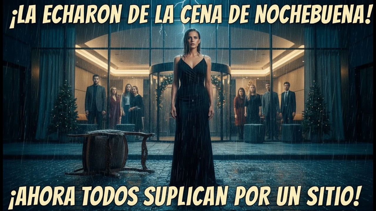 ¡La expulsaron al garaje en Nochebuena! Ahora su familia suplica un asiento en su imperio