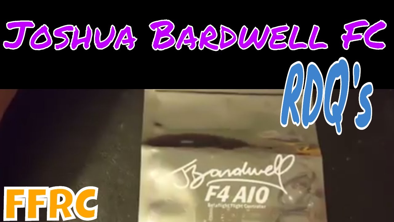 Joshua Bardwell and RaceDayQuad's Flight Controller FC