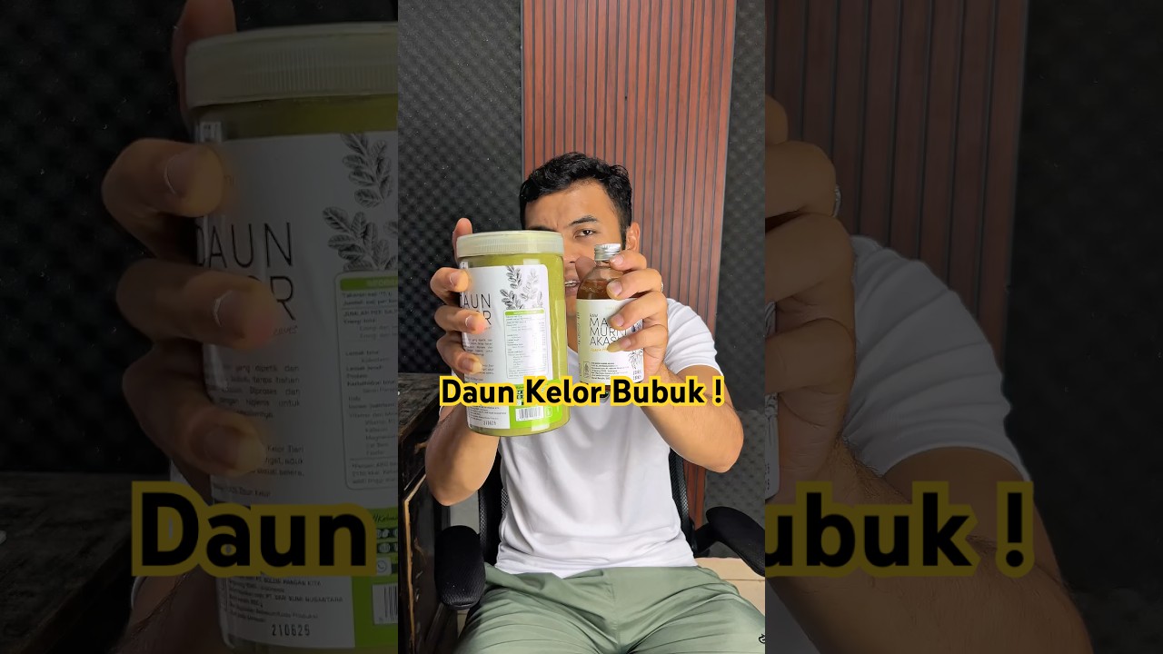 Daripada minum obat warung mending konsumsi daun kelor supaya kesehatan lbh terjaga #daunkelor