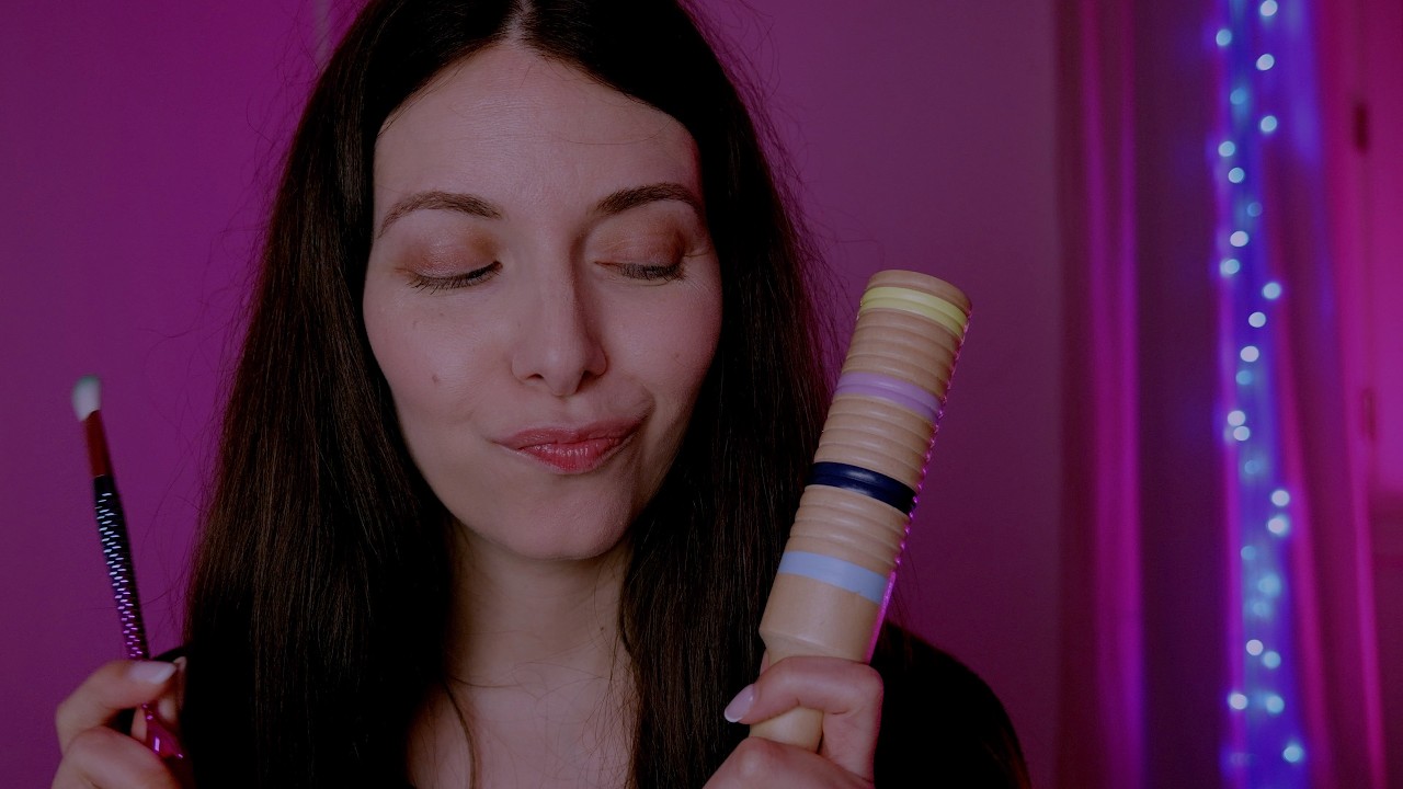 ASMR | objetos improvisados pero RELAJANTES