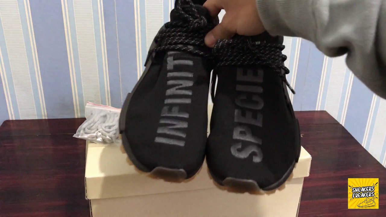 ADIDAS x PHARRELL WILLIAMS HU NMD UNBOXING