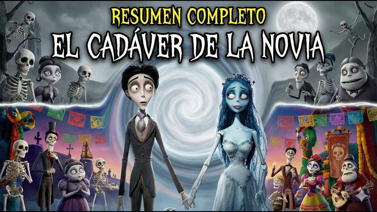EL CADAVER DE LA NOVIA - RESUMEN PELICULA #movie #cinema
