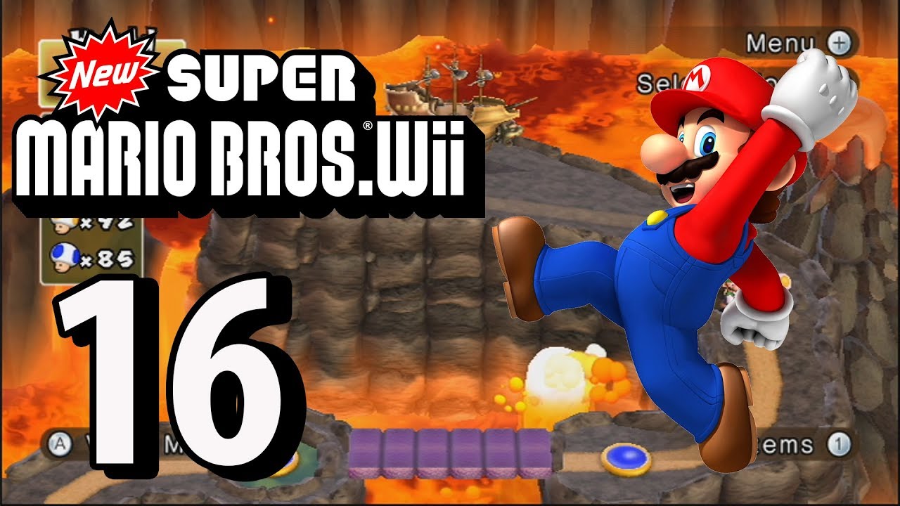 New Super Mario Bros. Wii - Part 16 (4 Player, 2018)