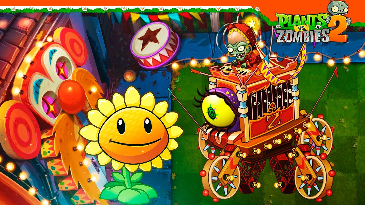 🔥 НОВЫЙ ЗОМБОСС ЦИРКАЧ! ЗОМБИ ОБЕЗЬЯНКИ 🌻 Plants Vs Zombies 2 (Растения против Зомби 2) Прохождение