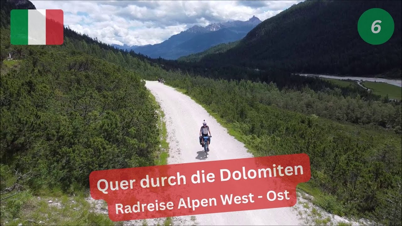 Quer durch die Dolomiten | Radreise Alpen #06