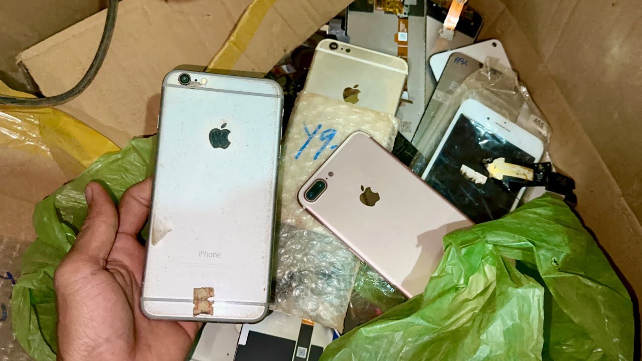 Collect damaged phones and repair them.. Restore Old iPhone 6plus..