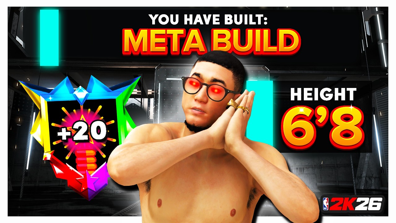 NEW 6&rsquo;8 META BUILD is DOMINATING NBA 2K26! This 6'8 BUILD is the BEST GUARD BUILD on 2K26!