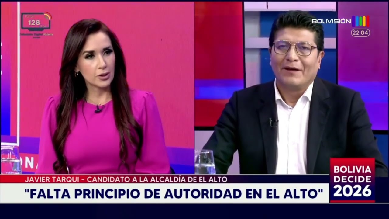 Bolivia Decide 2026 | Javier Tarqui da a conocer su propuesta para la Alcaldía de El Alto