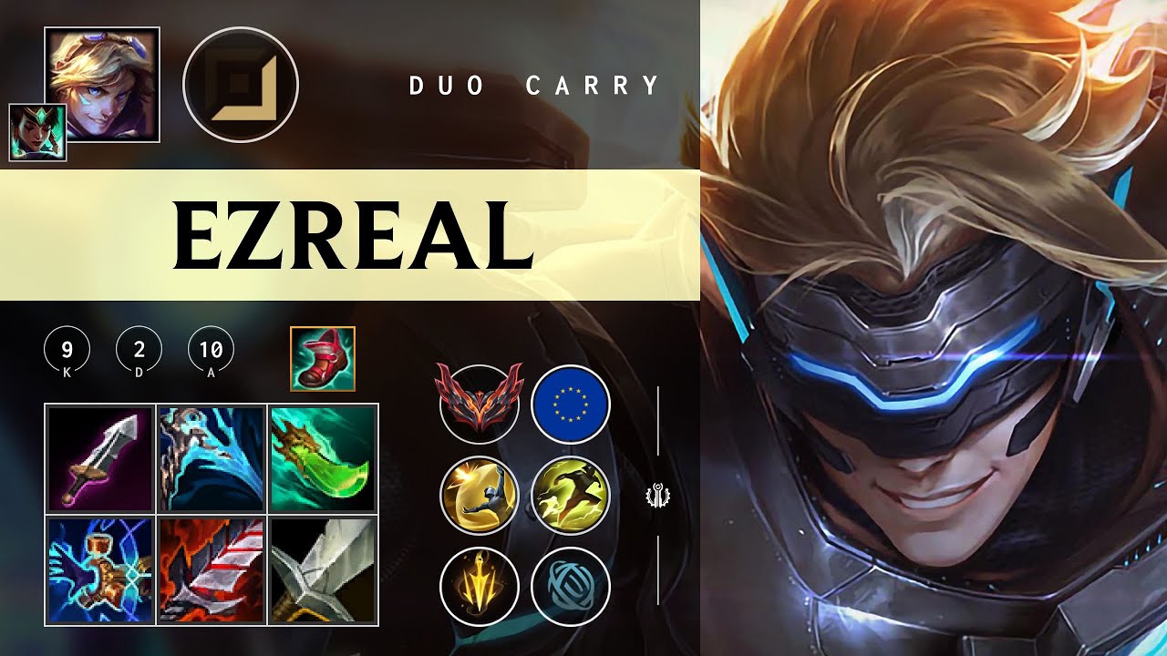 Ezreal ADC vs Tristana - EUW Grandmaster Patch 26.01