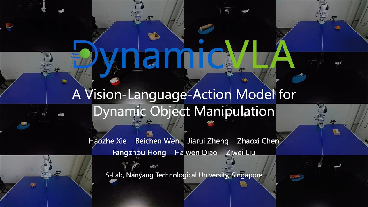 DynamicVLA: A Vision-Language-Action Model for Dynamic Object Manipulation