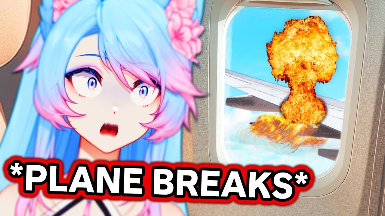 Silvervale's plane broke mid-flight IRL