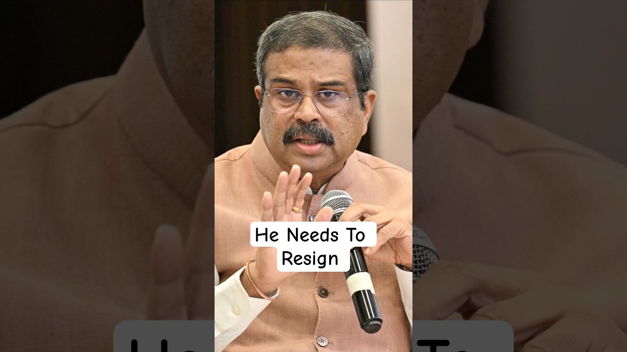 Why Dharmendra Pradhan is Not Resigning 🤔😡 | Education Minister #dharmendrapradhan