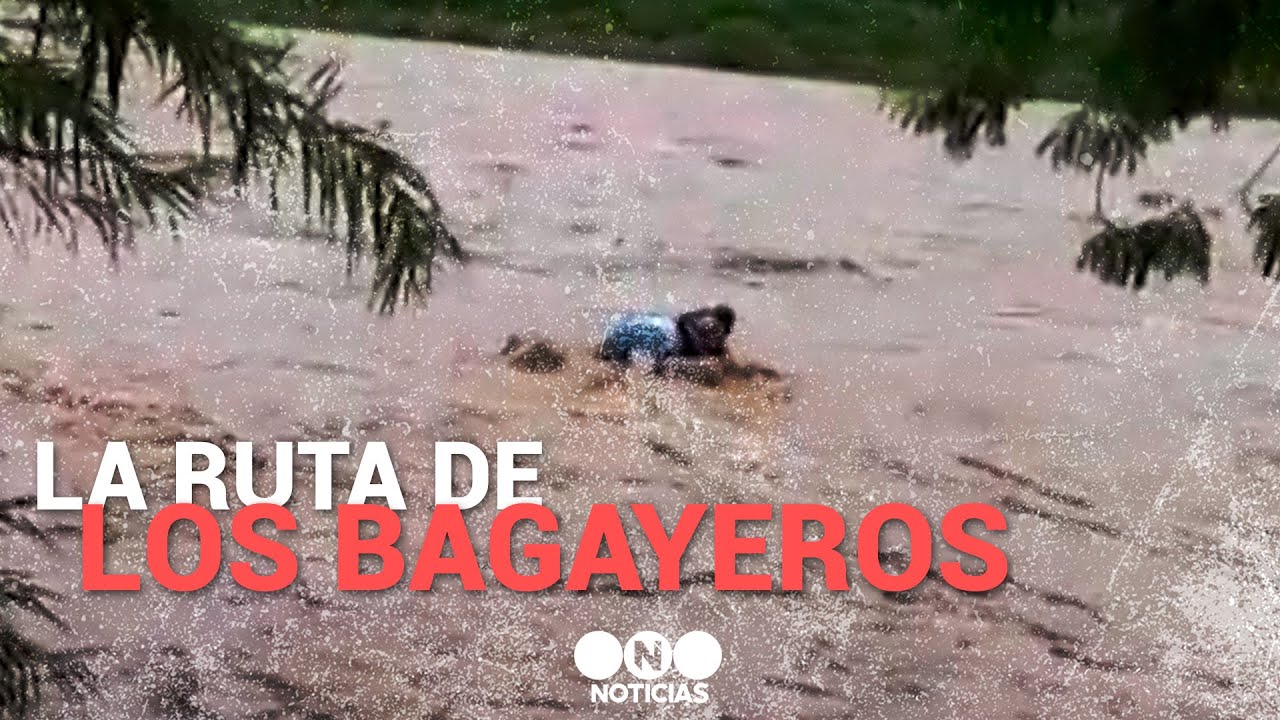 LA RUTA DE LOS BAGAYEROS: arriesgan su vida para alimentar a su familia - Telefe Noticias