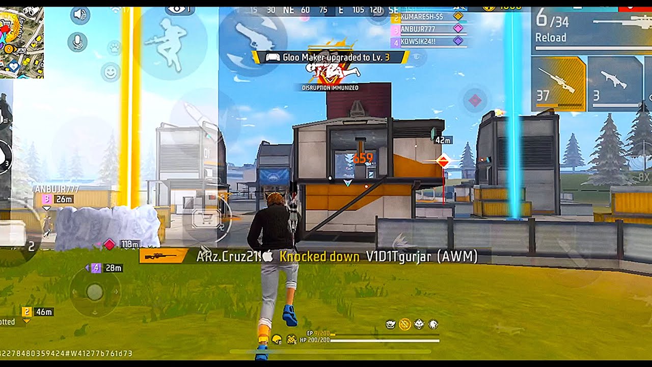 SNIPER TOURNAMENT HIGHLIGHTS 🥷🏻⚡️ | Ft.Cruz21! 