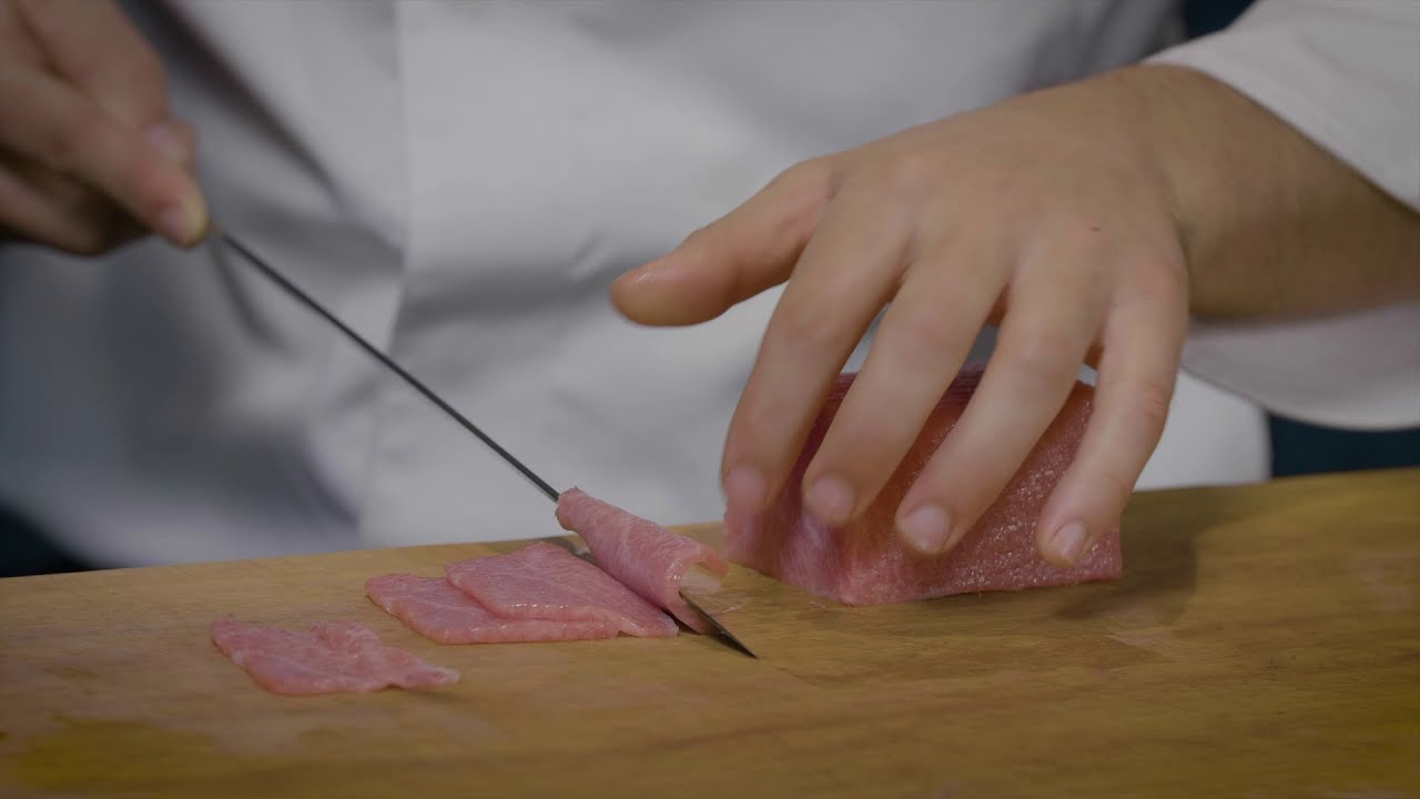 Receta de carpaccio mediterr&aacute;neo de ventresca