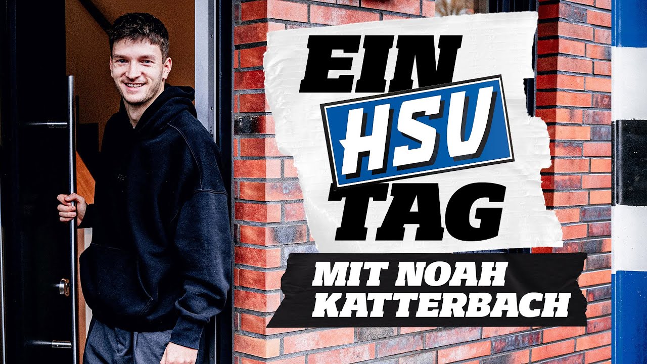 Ein HSV-Tag mit Noah Katterbach | Homestory, Kabinen-Cam, Inside Training