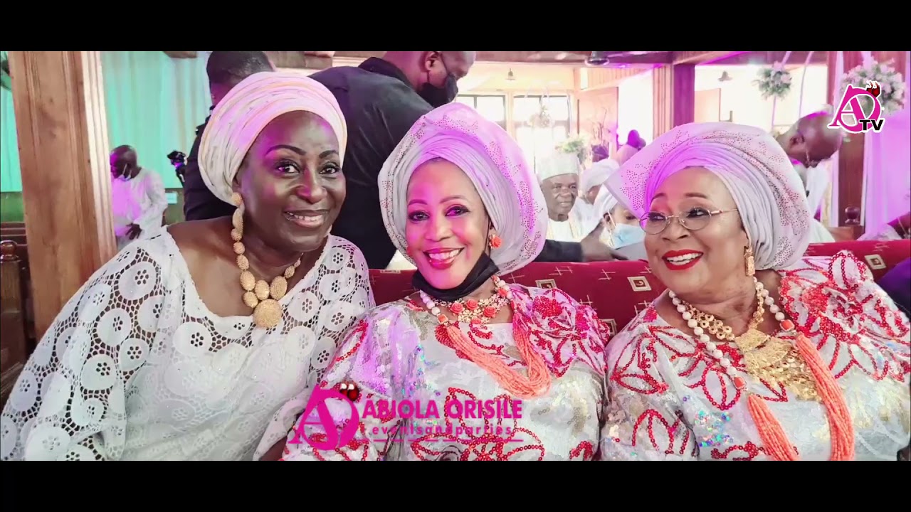 On Oba Adedapo Tejuoso Beautiful Wives Unbreakable Bond at Olori Lara Tejuoso at 70(Part 1)