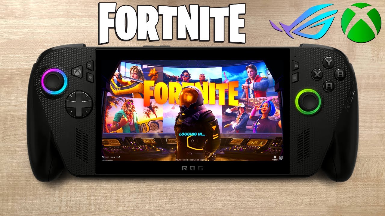 Fortnite - Performance Tests | ROG XBox Ally X