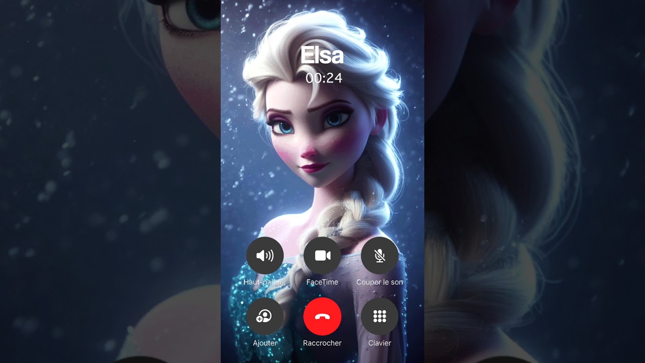 APPEL ELSA LA REINE DES NEIGES ELLE REPOND