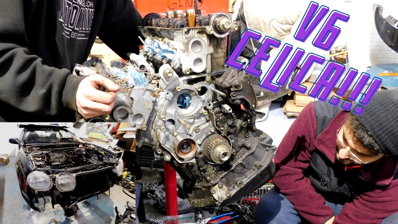 Замена 3.0 V6 на Toyota Celica!!! Часть 1