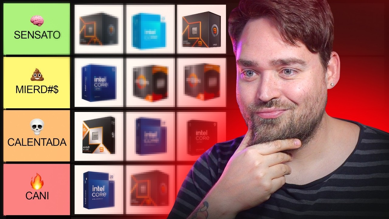 Tier List de TODAS las CPU que puedes comprar en 2026 🔥 MEJORES y PEORES