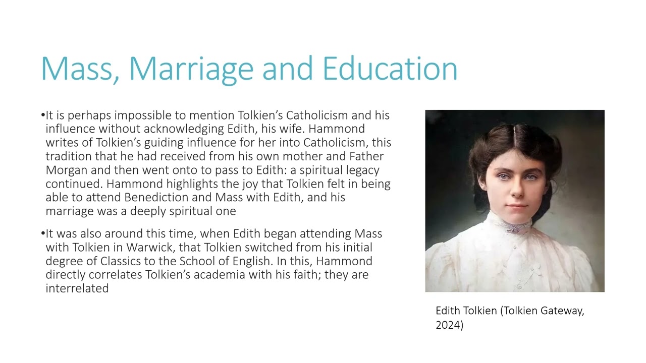 Emily Baines: The Spiritual Heritage of Tolkien: New Spiritual Engagement with Tolkien’s Legendarium
