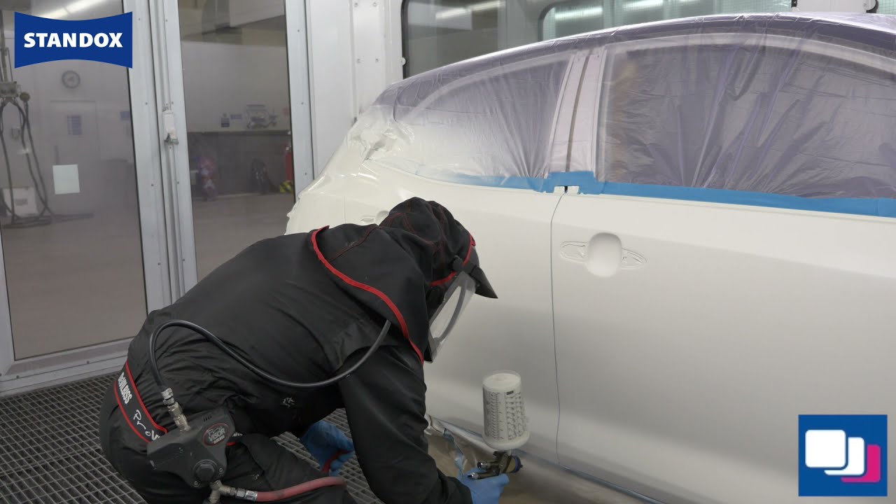 Standoblue: Réparation des teintes nacrées tri-couches sur de grandes surfaces