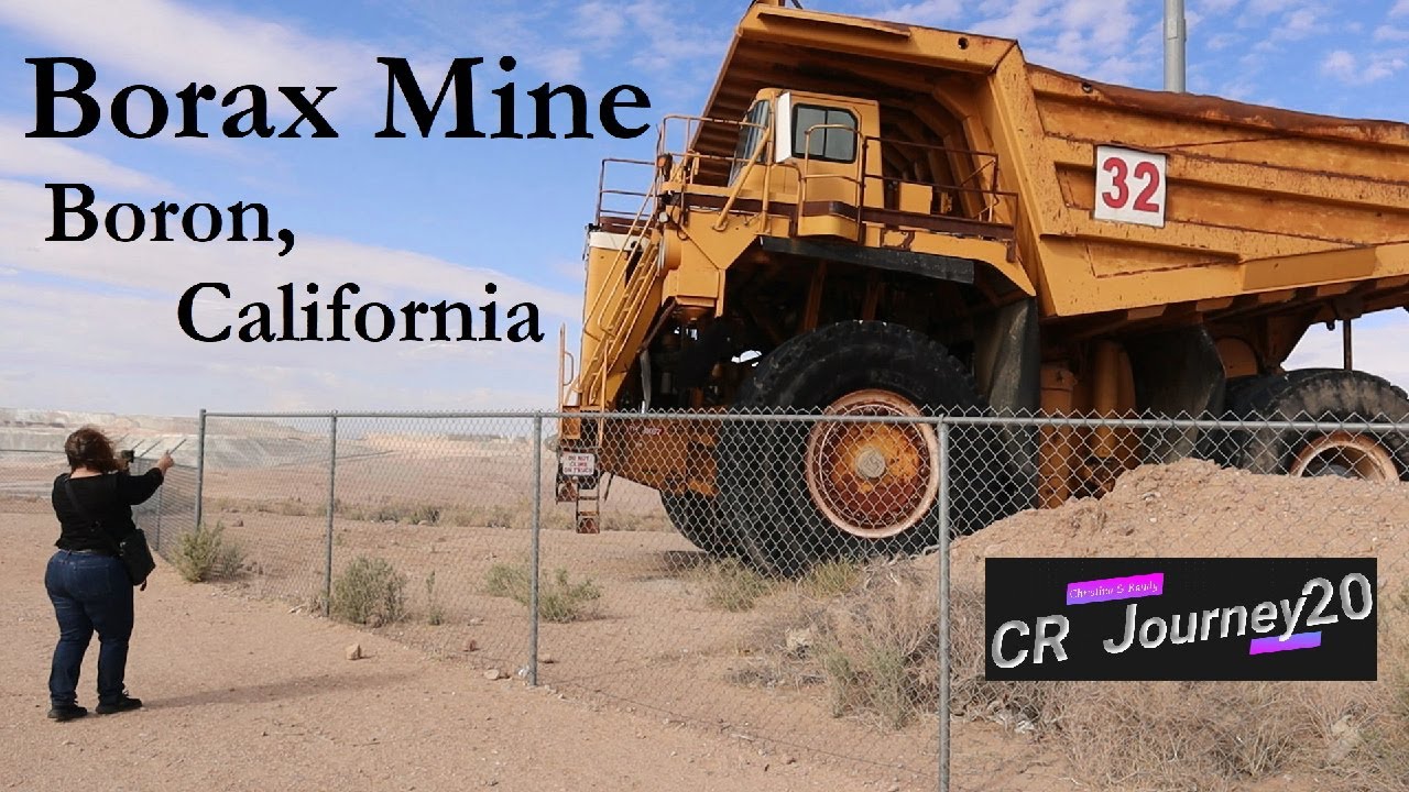 Borax Mine- a real pit mine in Boron California