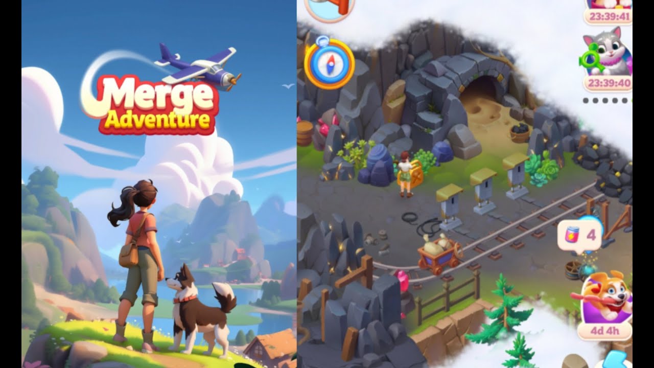 Merge Adventure | Level  8  Part 15 👩&zwj;🌾🐕      #merge